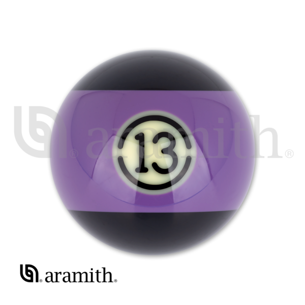 Aramith BLACK Replacement Ball – #13 | Golden Break Billiards